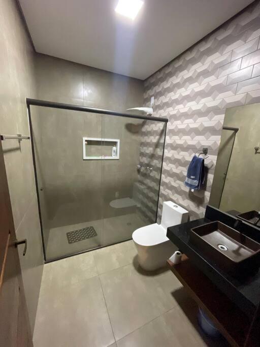 Villa Casa Com Piscina Aquecida E Wi-Fi Itapetininga Esterno foto