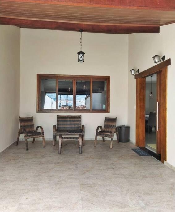 Villa Casa Com Piscina Aquecida E Wi-Fi Itapetininga Esterno foto